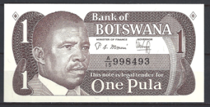 Botswana 6-a  UNC